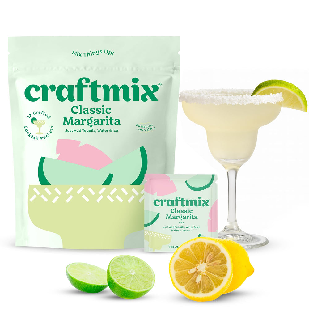 Craftmix Classic Margarita pack for easy party drinks