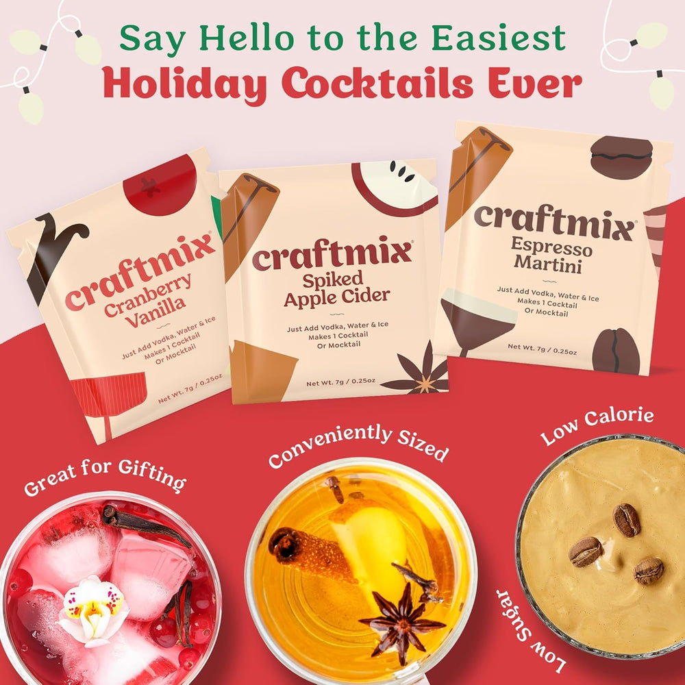 Craftmix Espresso Martini flavor packet for a fast coffee-cocktail vibe