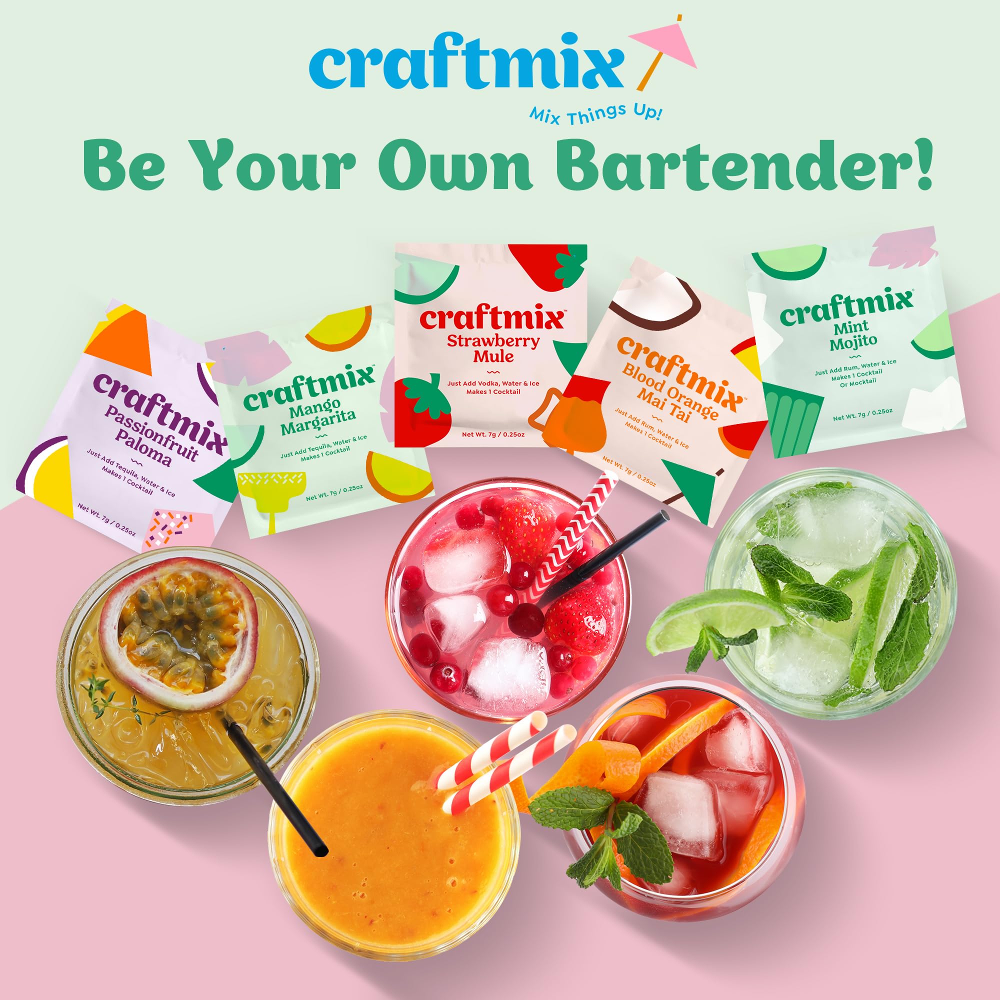 Craftmix makes a great party gift or favor for celebrations