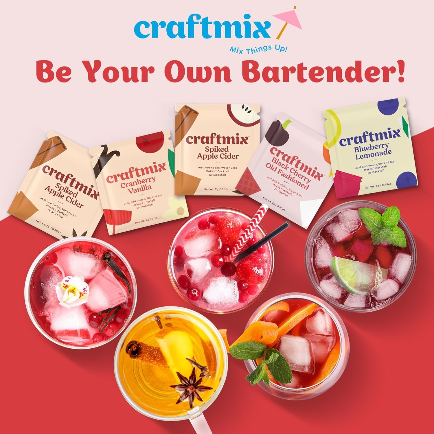 Craftmix gluten-free and dairy-free labeling for dietary needs