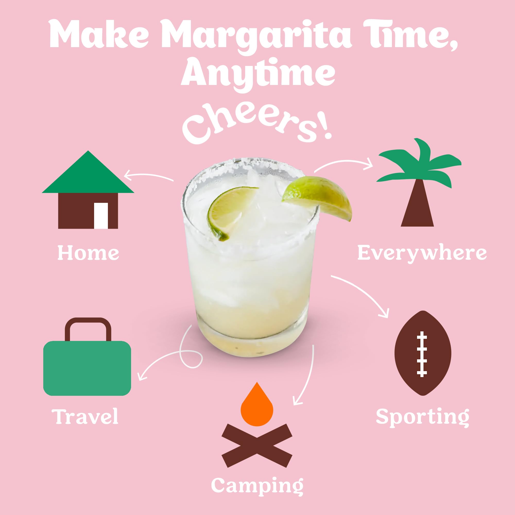 Craftmix mocktail serve showing a creative alcohol free option