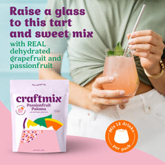 CraftMix on-the-go flavor packets ideal for beach or camping adventures