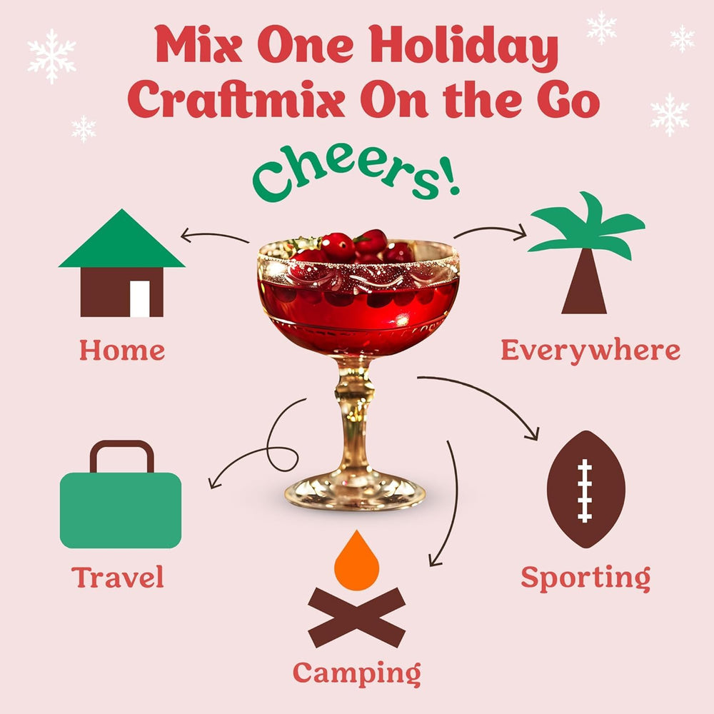 On-the-go Craftmix packets ideal for beach days or events