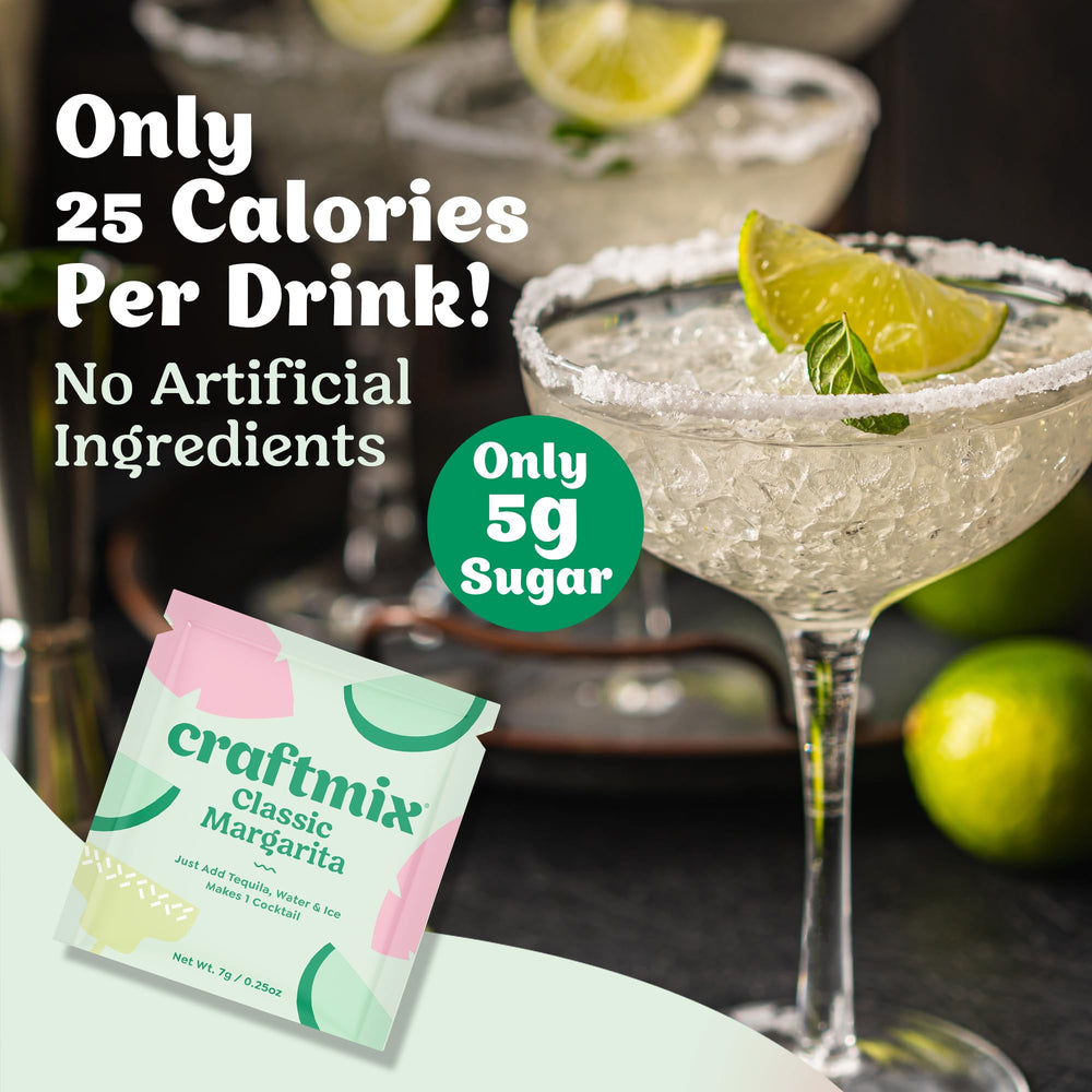 Craftmix single serve packets for on the go flavor
