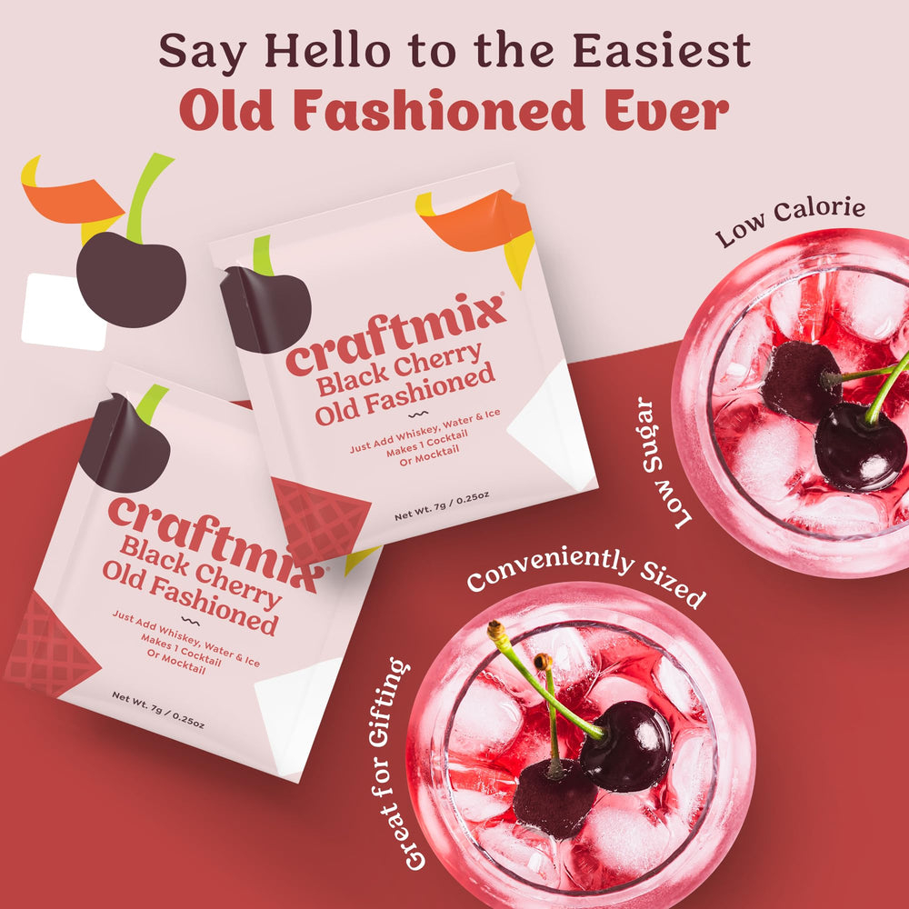 Craftmix Skinny Mix packet close-up emphasizes pre-measured convenience