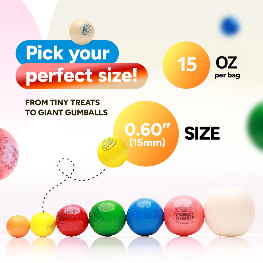 Crafty Confections assorted fruit flavors gumballs for a fruity chew