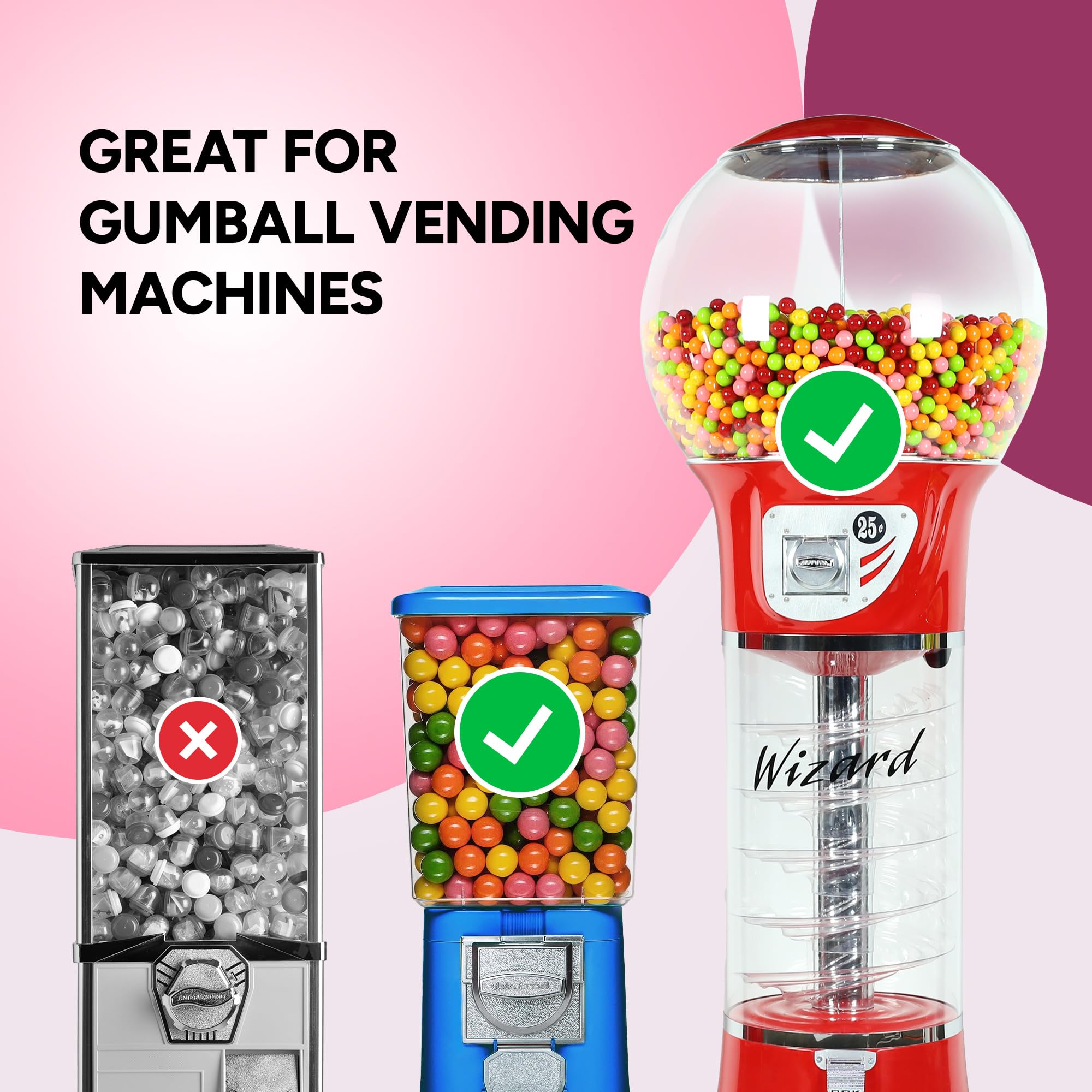 Crafty Confections assorted flavors gumballs inspire playful party treat ideas.