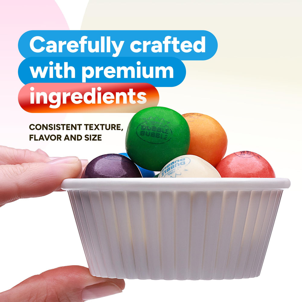 Crafty Confections party favors featuring colorful gumballs for celebrations