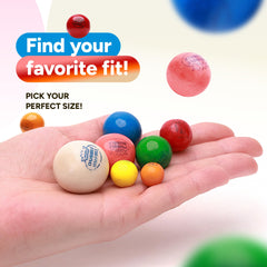Crafty Confections solid-color gumballs ideal for nostalgic candy displays