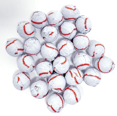 Crait Baseball Chocolates, individually wrapped, ideal for concessions and parties.