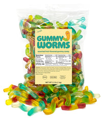 Crait Gummy Worms bulk bag, ideal for parties and treat jars