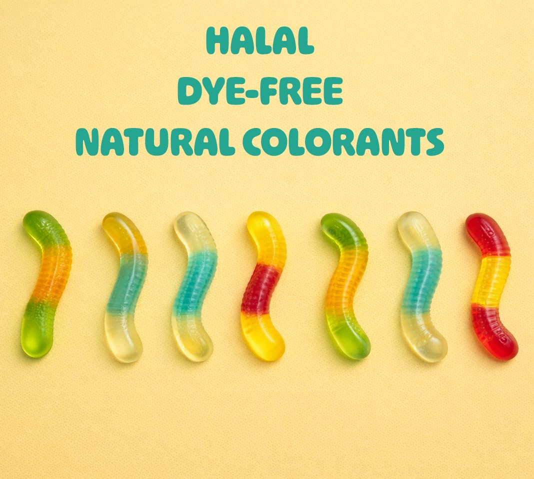 Crait Gummy Worms halal gelatin option supports inclusive snacking