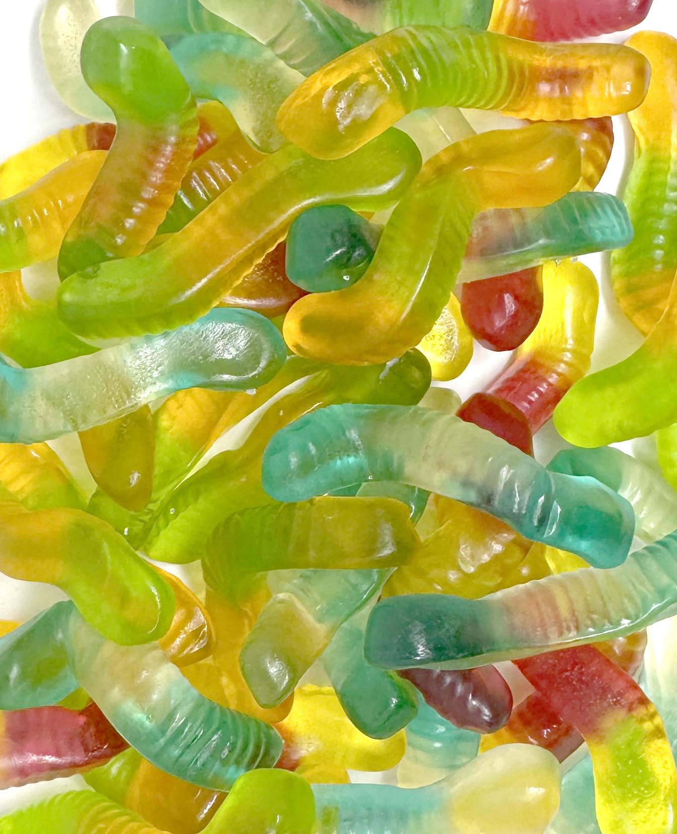 Crait Gummy Worms soft chewy texture for satisfying bites