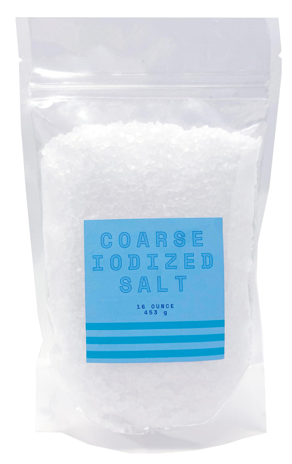 Crait iodized salt grinder coarse crystals for smooth grinding in kitchens.