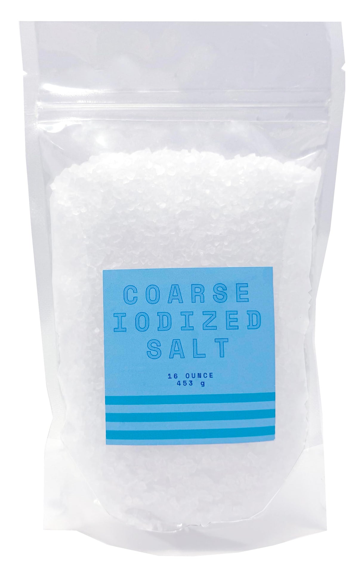 Crait iodized salt grinder coarse crystals for smooth grinding in kitchens.