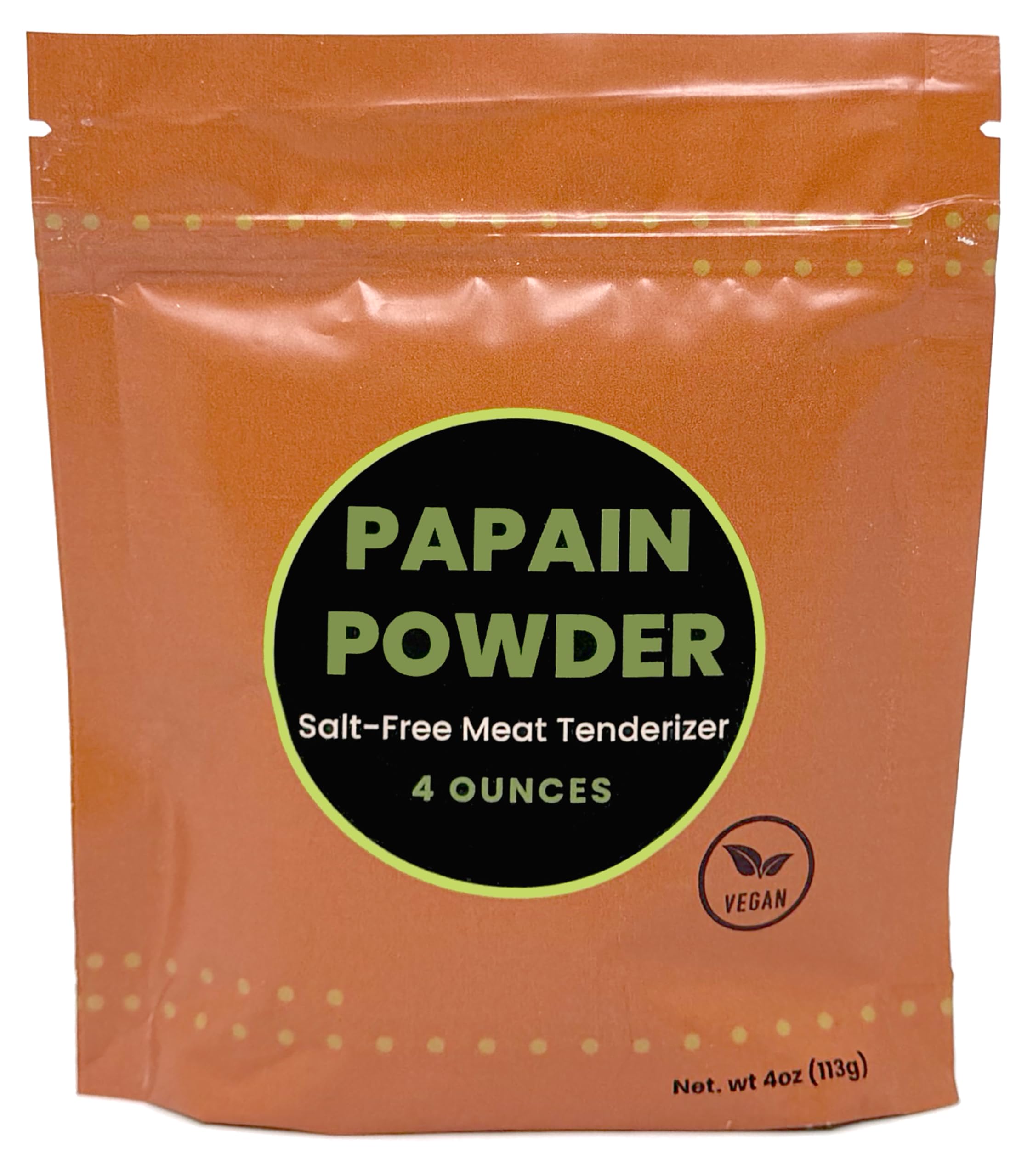 Crait Papain Powder jar for salt-free meat tenderizing of beef and pork