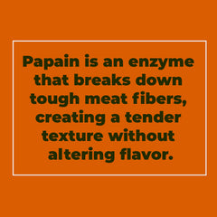 Crait Papain Powder used in a marinade to tenderize poultry