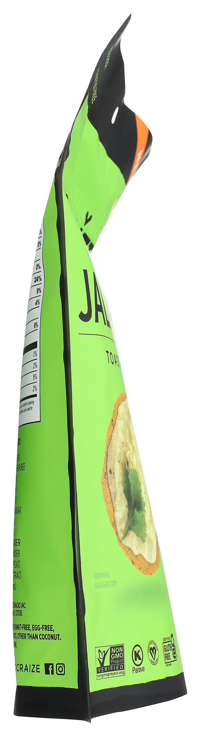 Craize Jalapeño Lime crackers in a lunchbox for bold snacking.