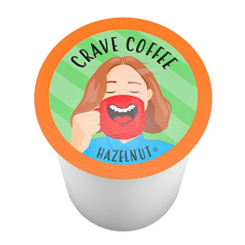 Crave Beverages 100-count box keeps your hazelnut favorites stocked.