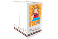 Crave Beverages assorted coffee pods show varied flavor profiles.