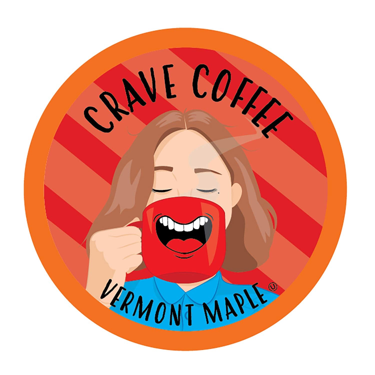 Crave Beverages Vermont Maple pods close-up showing rich maple aroma
