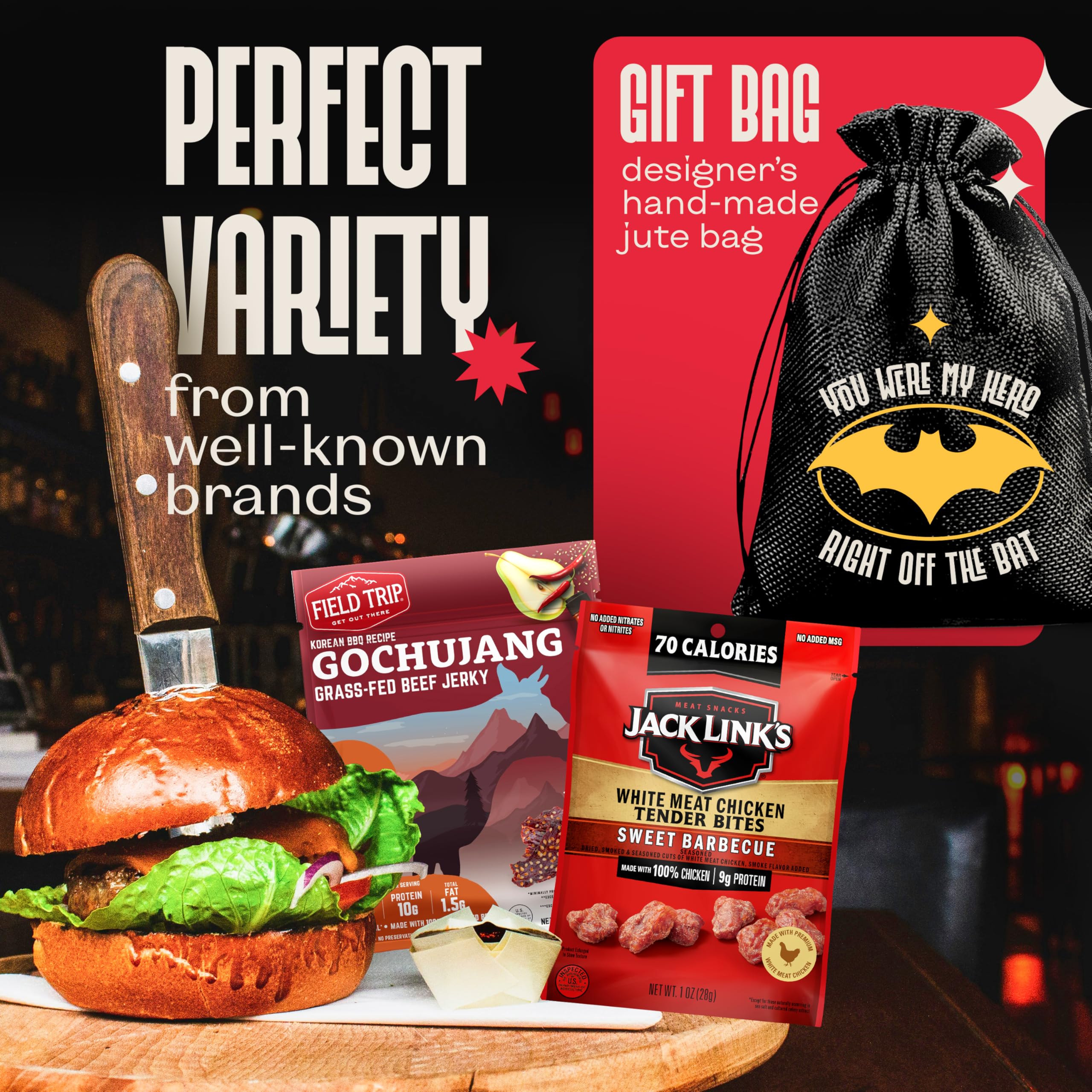 Cravekraft jerky bars and meat snacks ready for office or outdoors