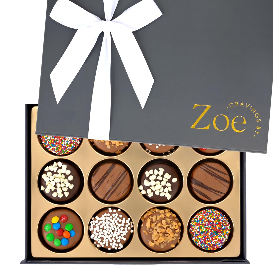 CRAVINGS BY ZOE birthday gift box open, ideal for celebrations.