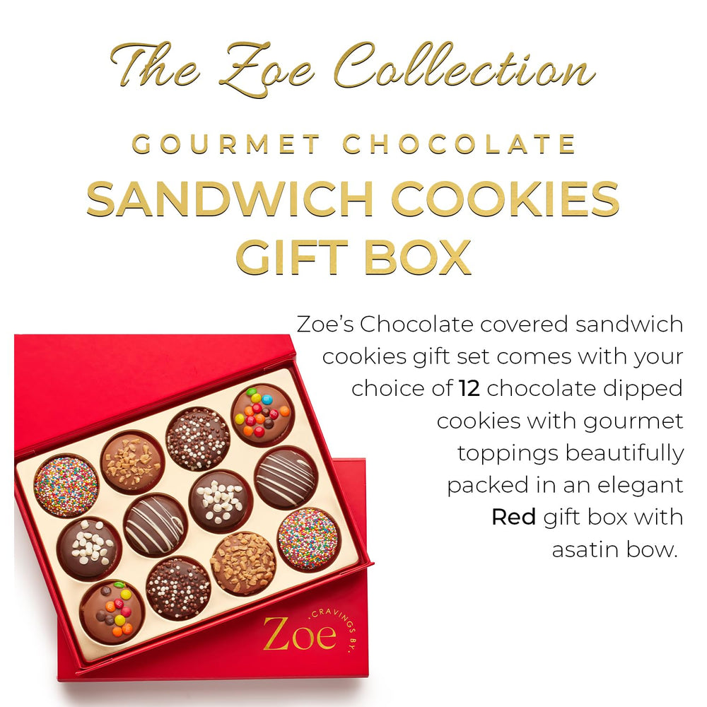 CRAVINGS BY ZOE Milk chocolate cookies with M and Ms provide colorful treats