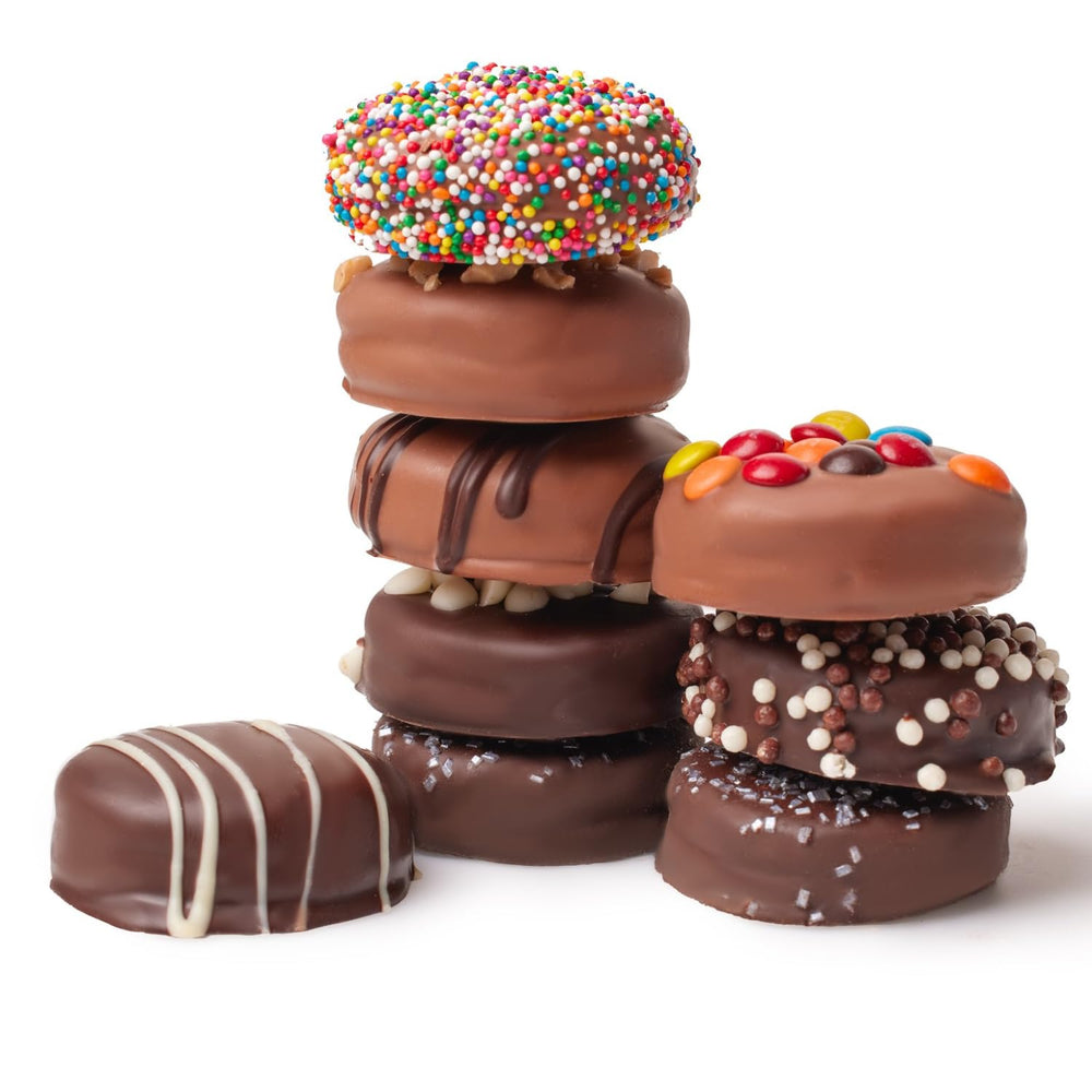 CRAVINGS BY ZOE gourmet cookies with Belgian chocolate.