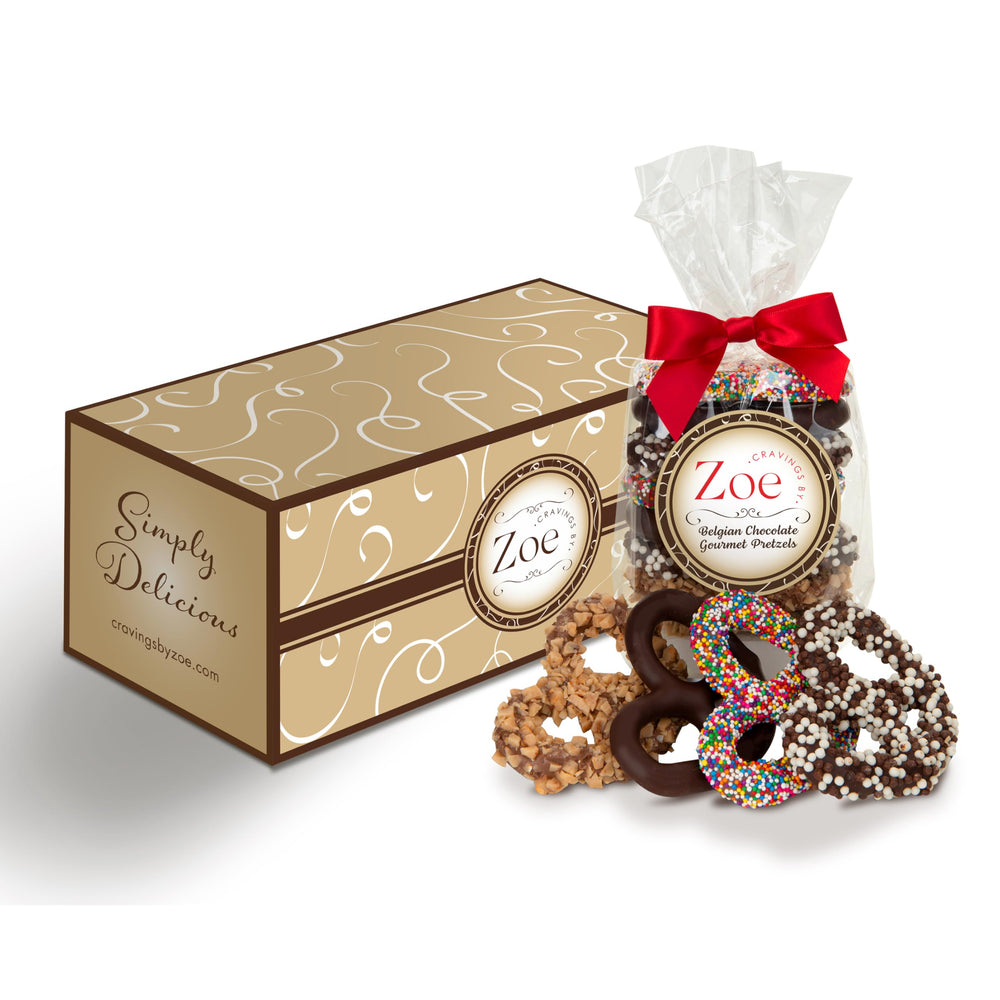 CRAVINGS BY ZOE serving idea gift box invites sharing.