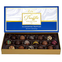 CRAVINGS BY ZOE truffle box front view, ideal for anniversaries and gifting
