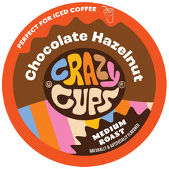 Crazy Cups Better Than Hazelnut pod front view—bold flavor in recyclable capsule