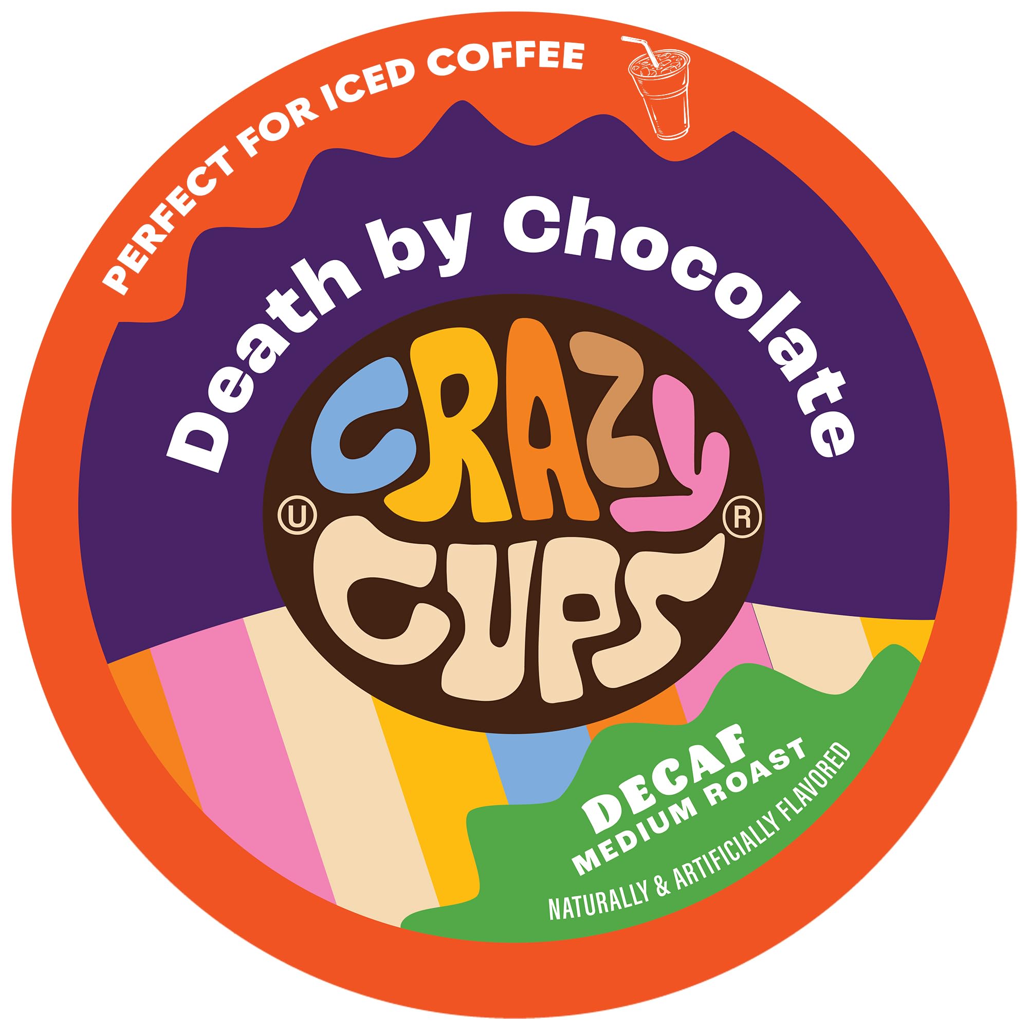 Crazy Cups death by chocolate coffee cup with rich aroma