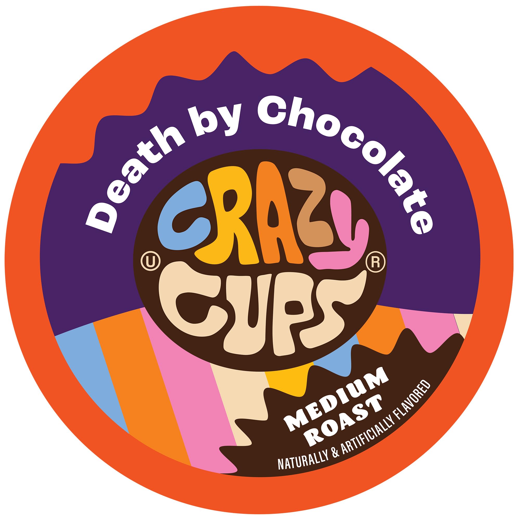 Crazy Cups Death By Chocolate pod for rich flavor in every brew