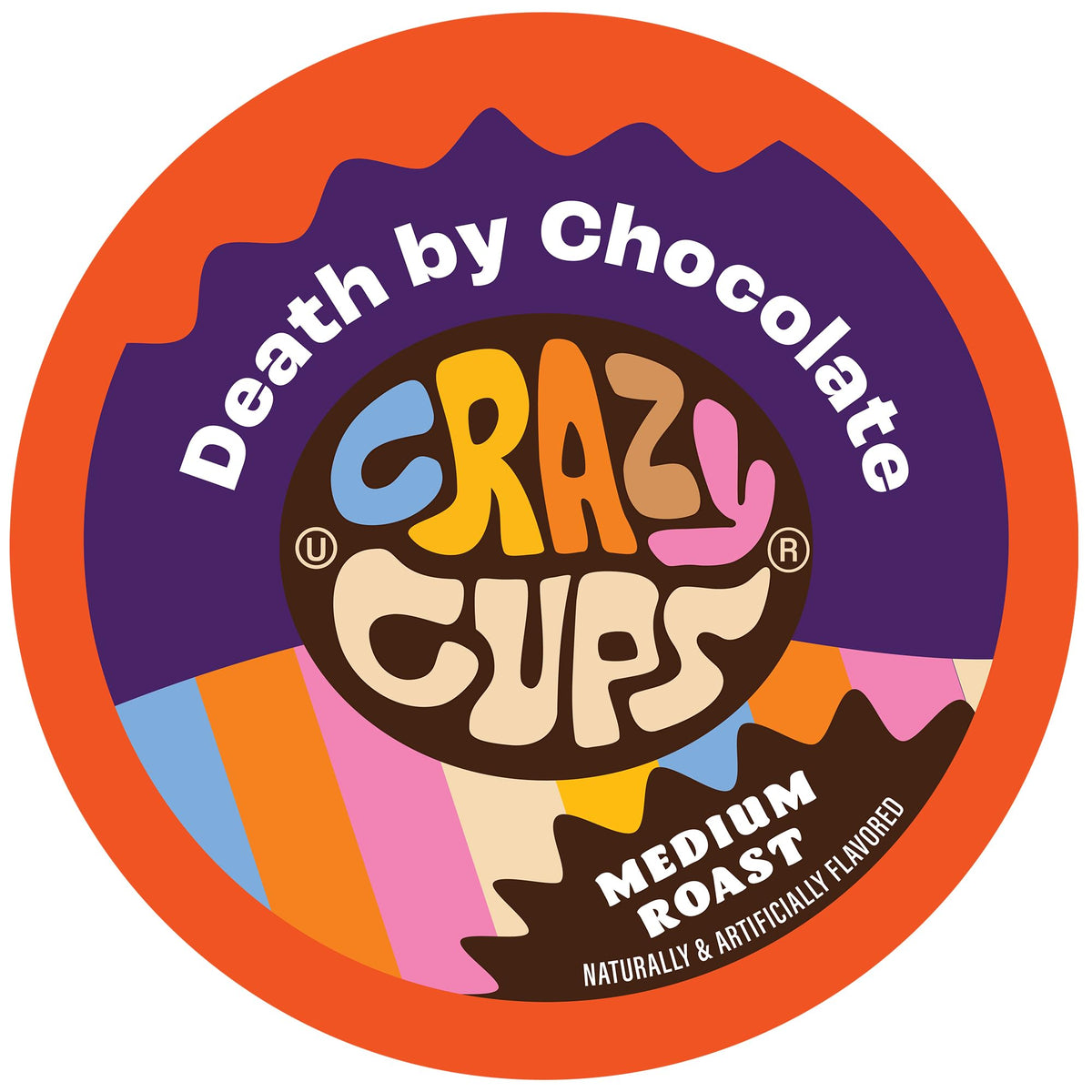 Crazy Cups Death By Chocolate pod for rich flavor in every brew