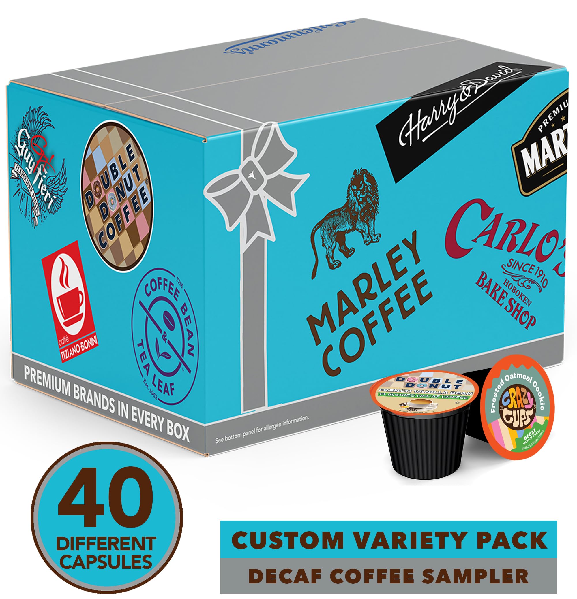 Crazy Cups decaf pods lineup with many flavors for versatile mornings