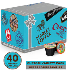 Crazy Cups decaf pods lineup with many flavors for versatile mornings