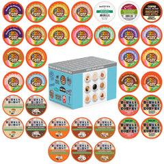 Crazy Cups flavored decaf pods variety pack—36-count for easy flavor tasting at home.