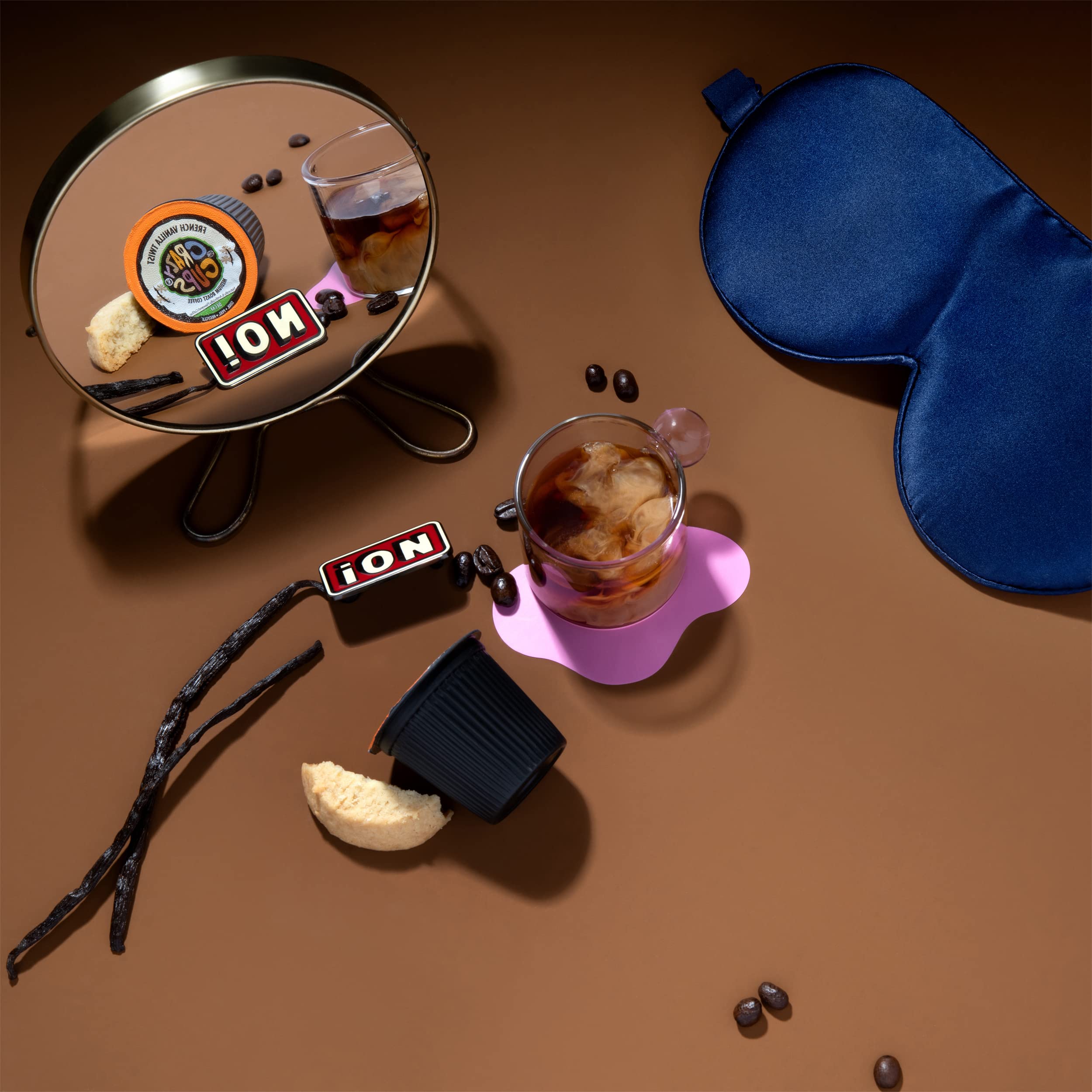 Crazy Cups French Vanilla Decaf k-cup compatibility ensures easy Keurig brewing.
