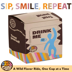 Crazy Cups hot chocolate pods in Keurig-compatible packaging emphasize easy single-serve use