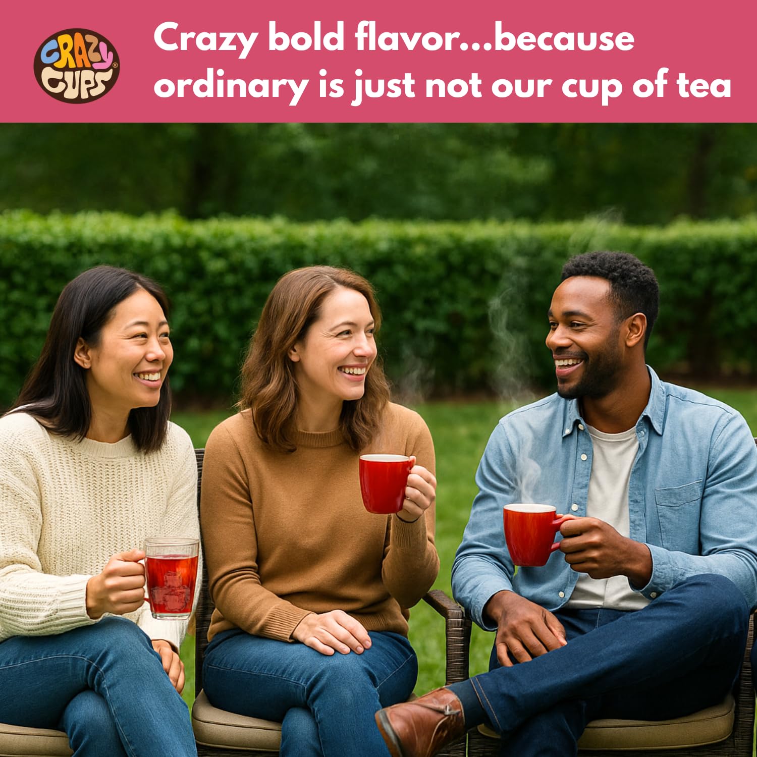 Crazy Cups pods compatible with Keurig K-Cup brewers for easy brewing