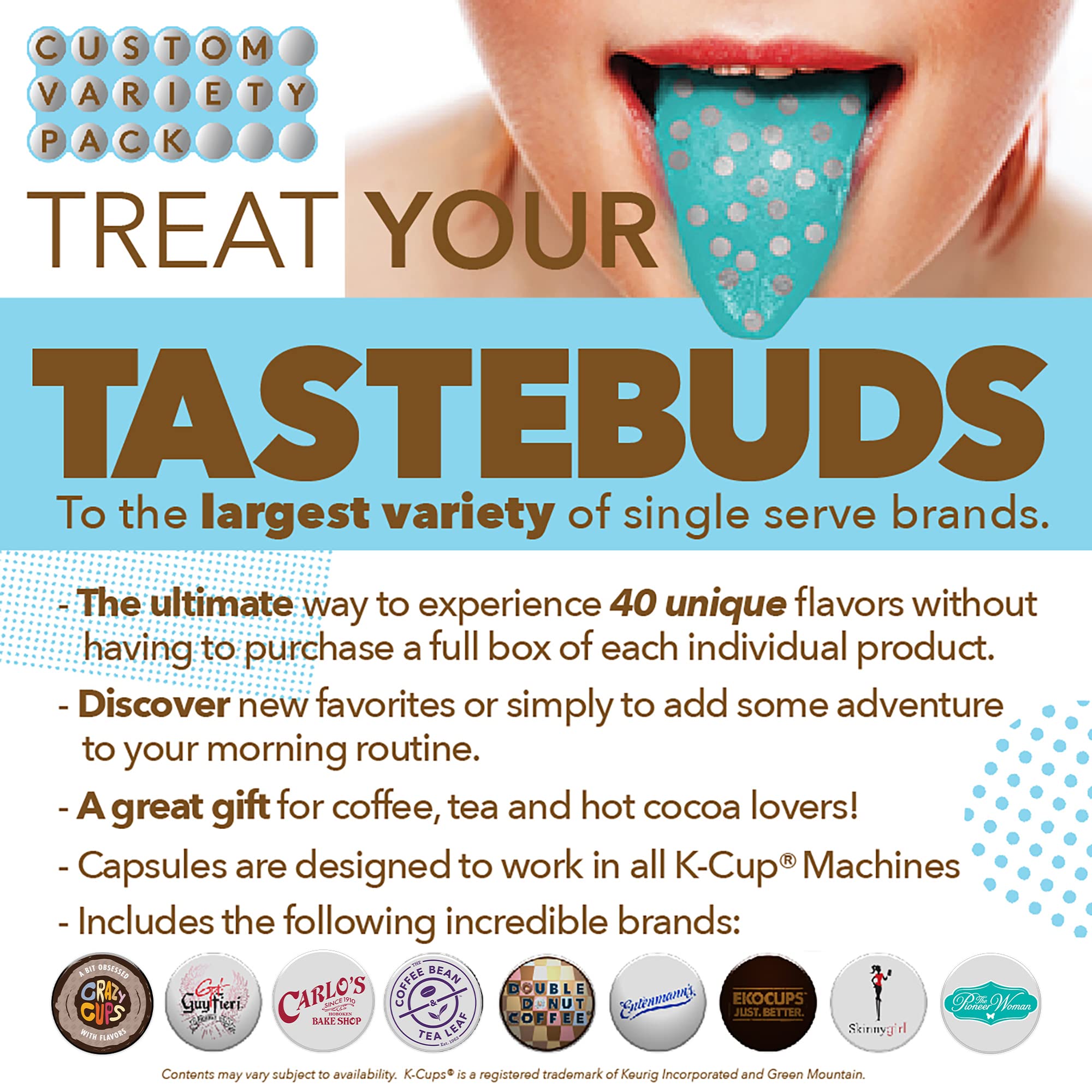 Crazy Cups Keurig-compatible pods for hassle-free mornings.