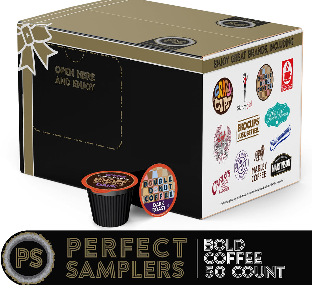 Crazy Cups variety pods image highlights over 30 distinct flavors to explore.