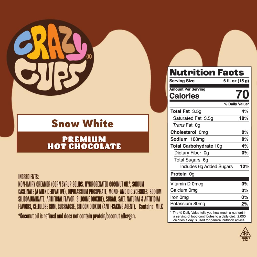 Crazy Cups 22-count box ready for quick, tasty cocoa moments
