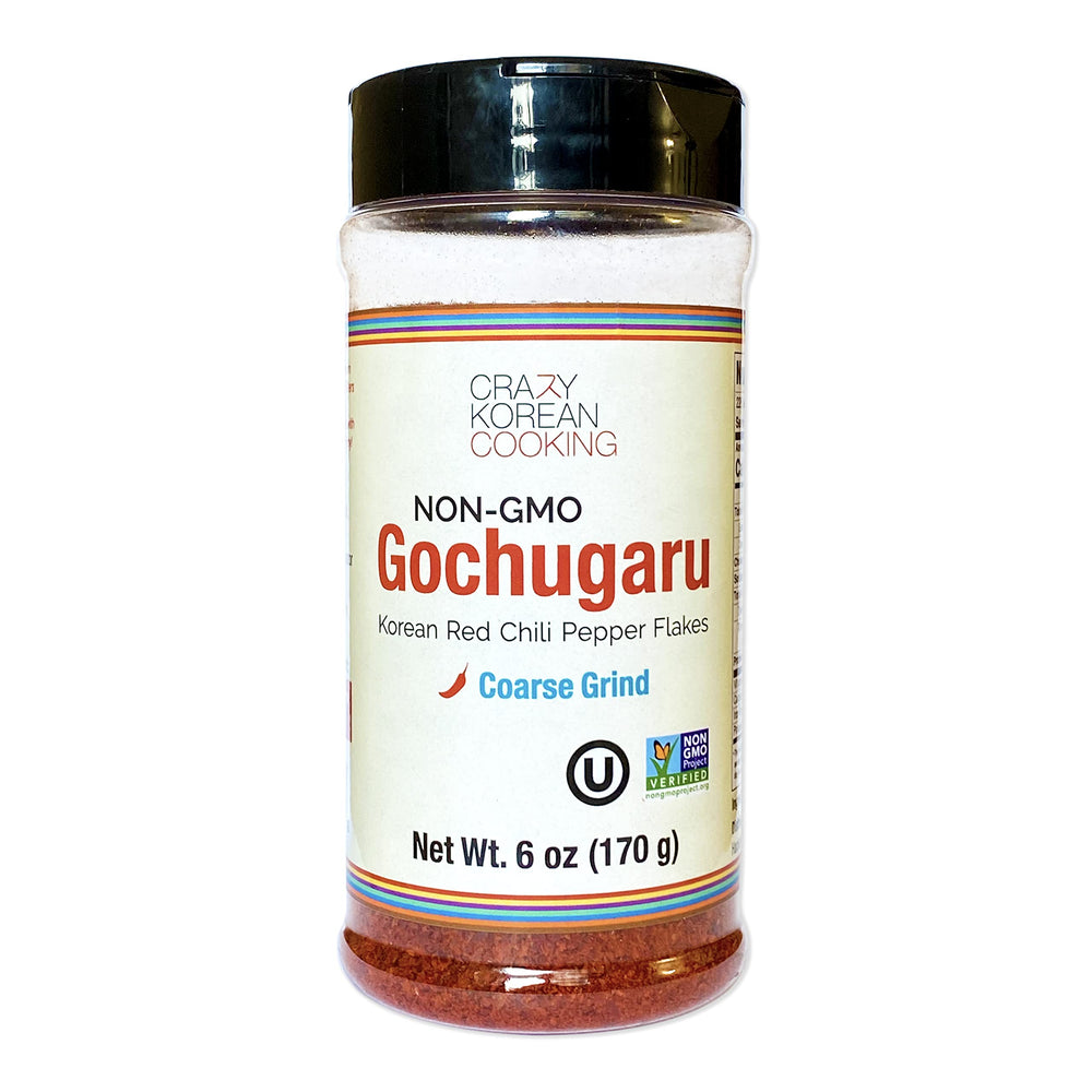 Crazy Korean Cooking gochugaru bottle pour for precise kimchi seasoning