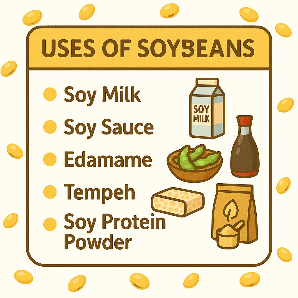 Crazy Nuts soybeans provide plant-based protein for vegetarian and vegan diets.