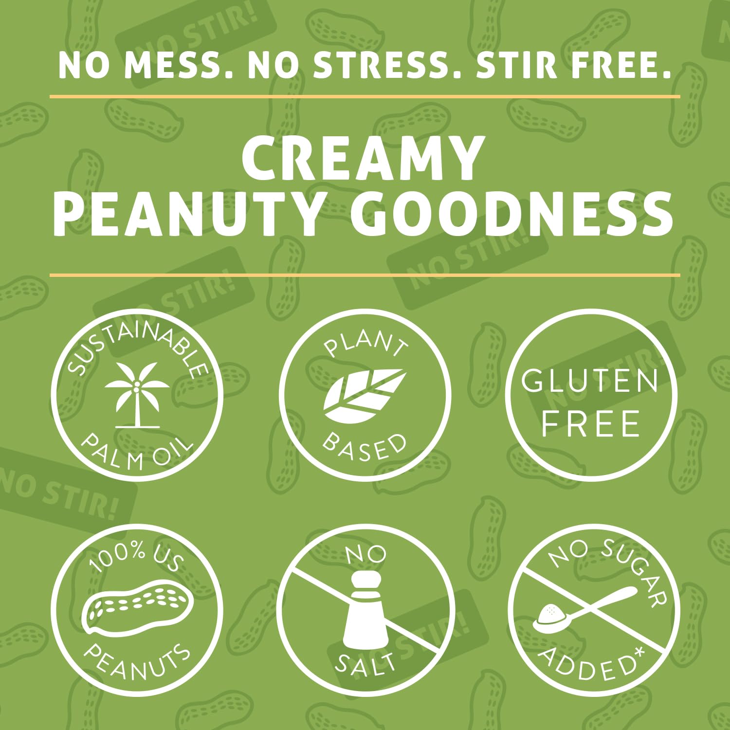 Crazy Richard's two-ingredient peanut butter serves as a simple baking staple.