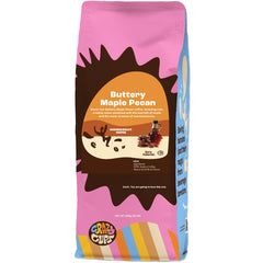 Crazy Cups flavored ground coffee with buttery-maple-pecan aroma for cozy autumn mornings