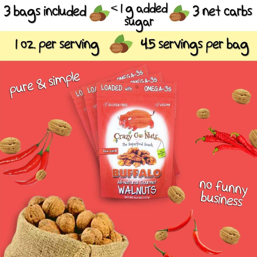 CrazyGoNuts California walnuts made in-house facility for trusted quality.
