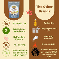 CrazyGoNuts Vegan Gluten-Free Snack label for plant-based snacking